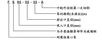 FS型玻璃鋼耐腐蝕化工泵(圖1)